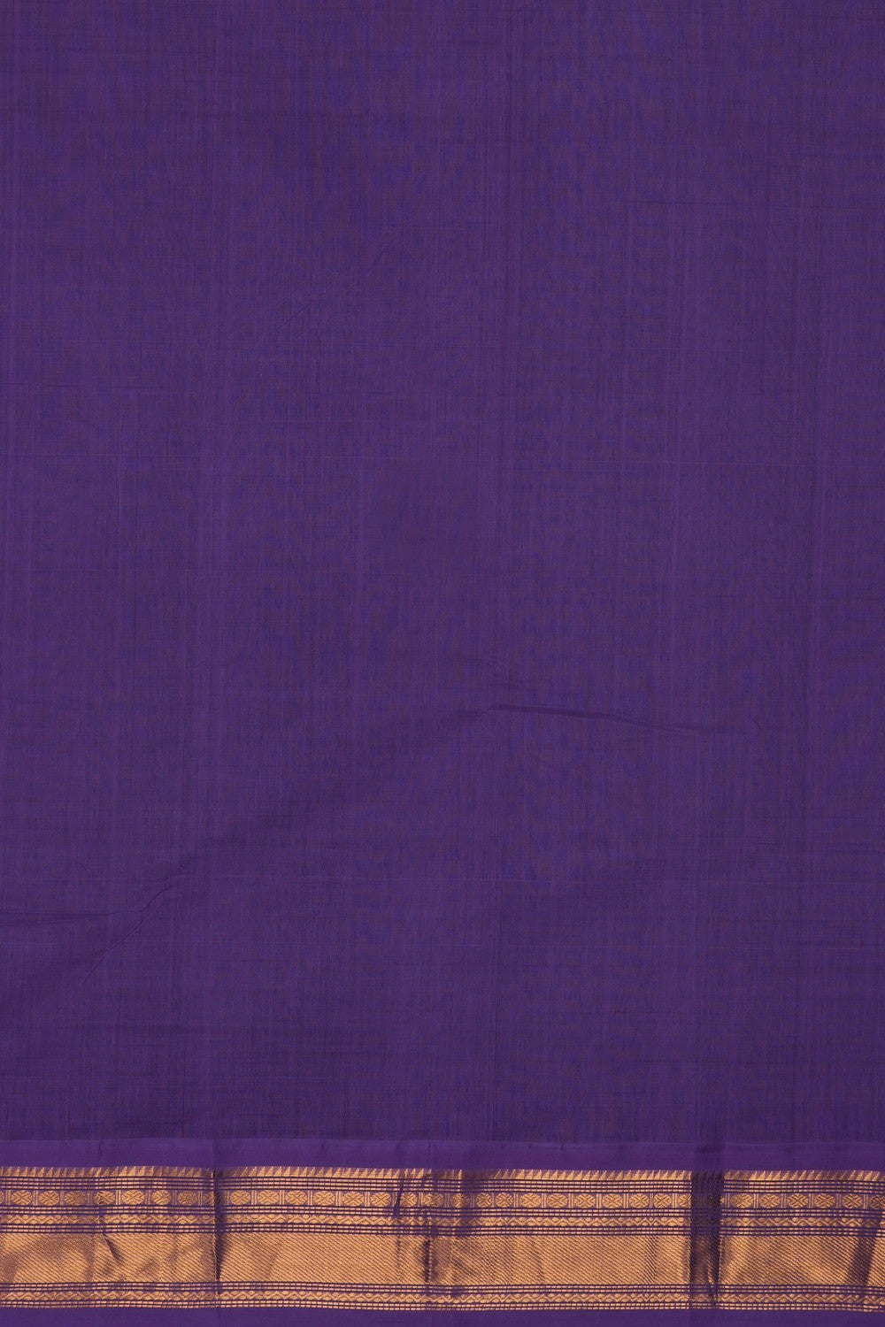 Image of Violet Gadwal Cotton Saree