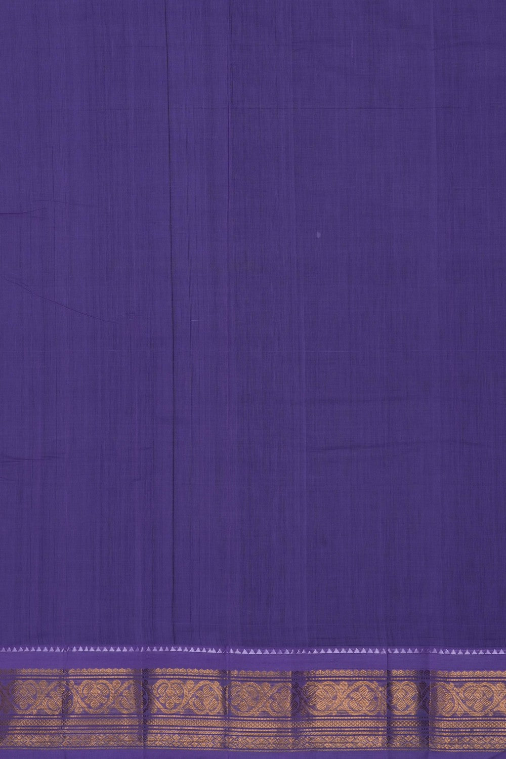 Image of Violet Gadwal Cotton Saree