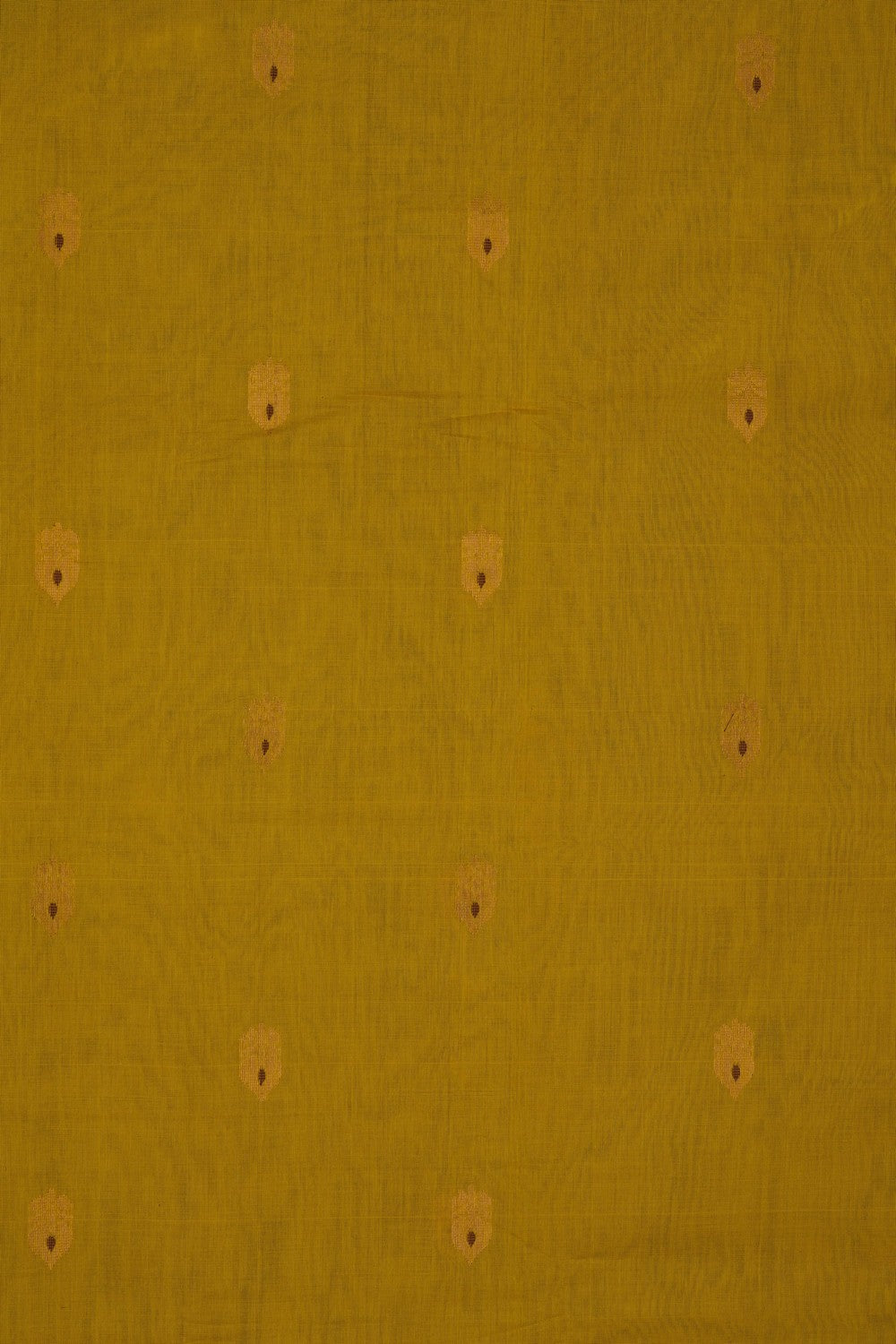 Image of Fenugreek Green Gadwal Cotton Saree