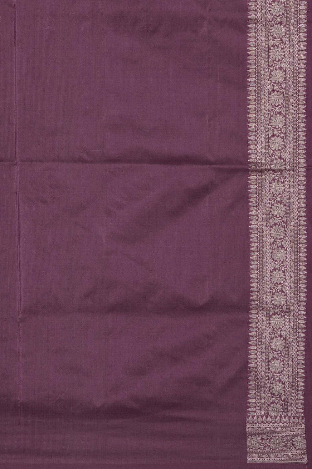 Image of Onion-Pink Banarasi Brocade Silk Saree