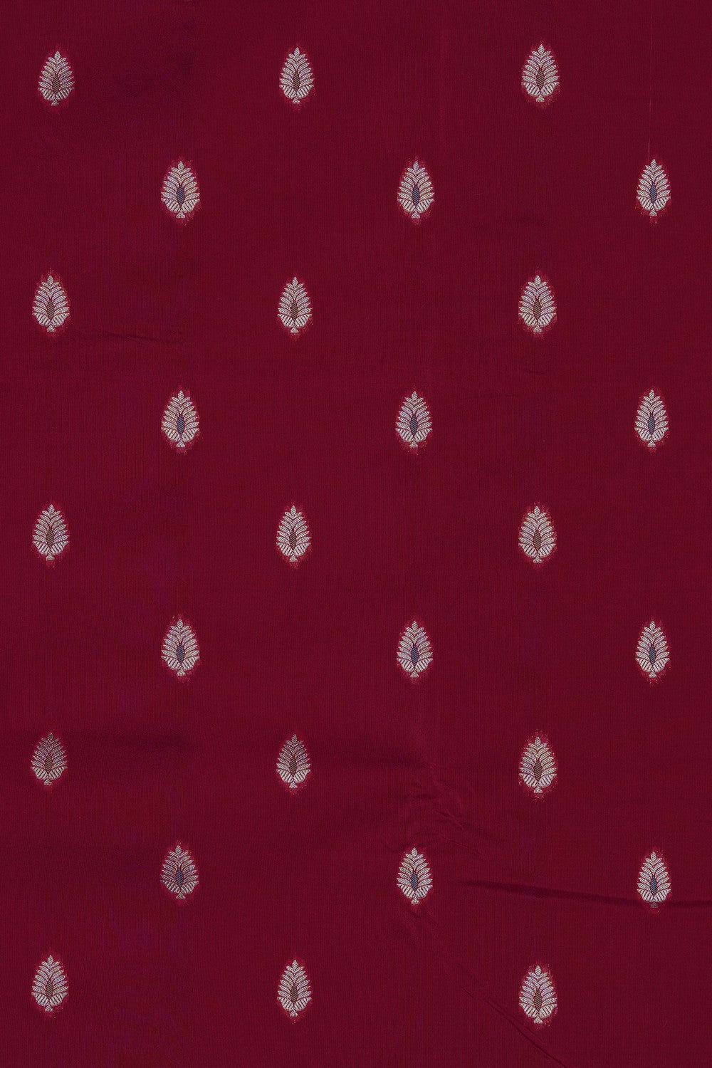 Image of Pink Banarasi Silk Saree