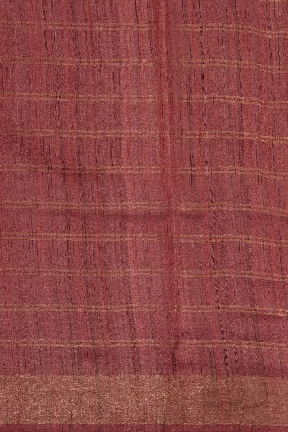 Image of Sea Blue Tussar Silk Saree