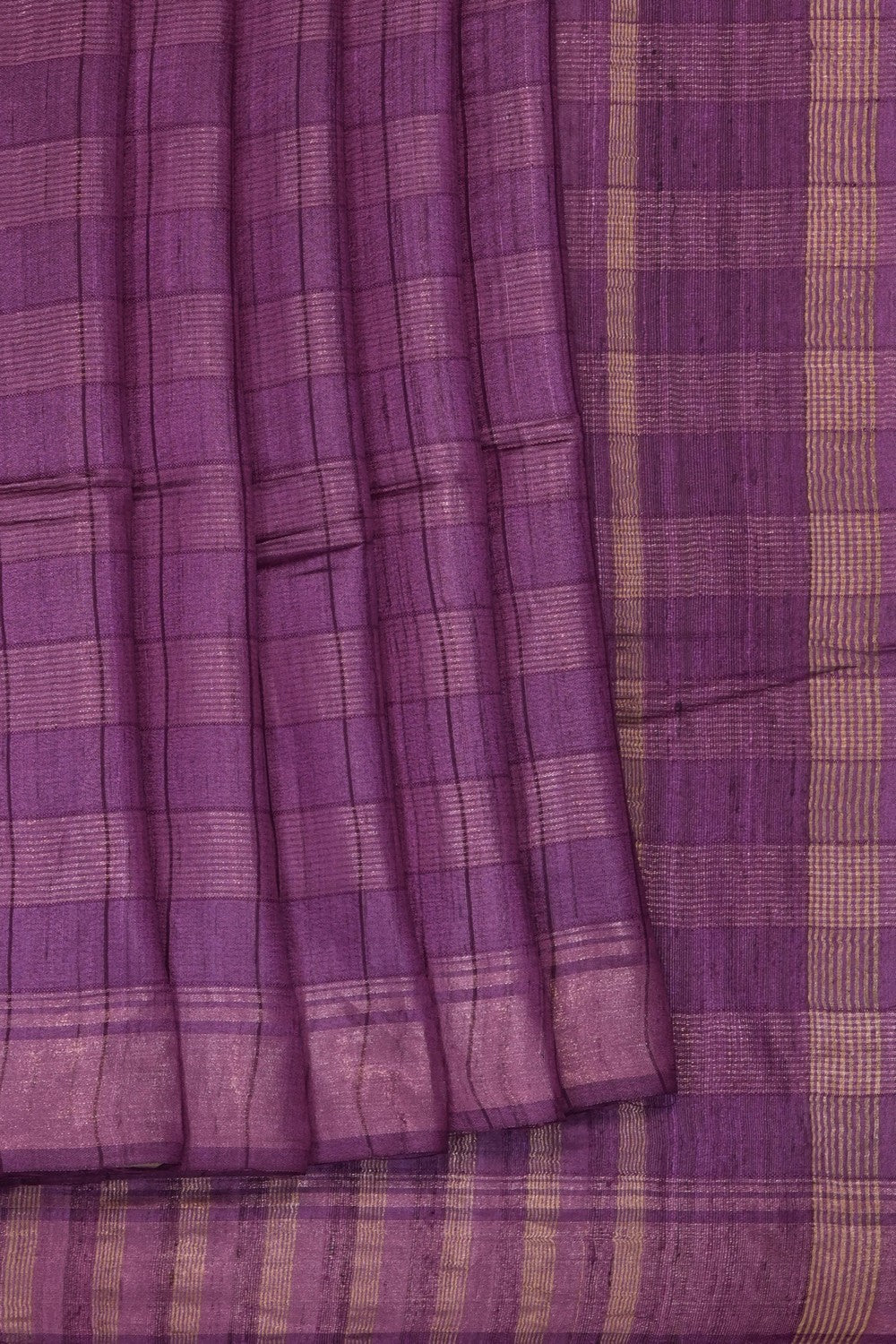Image of purple-tussar-silk-saree-p-18940677
