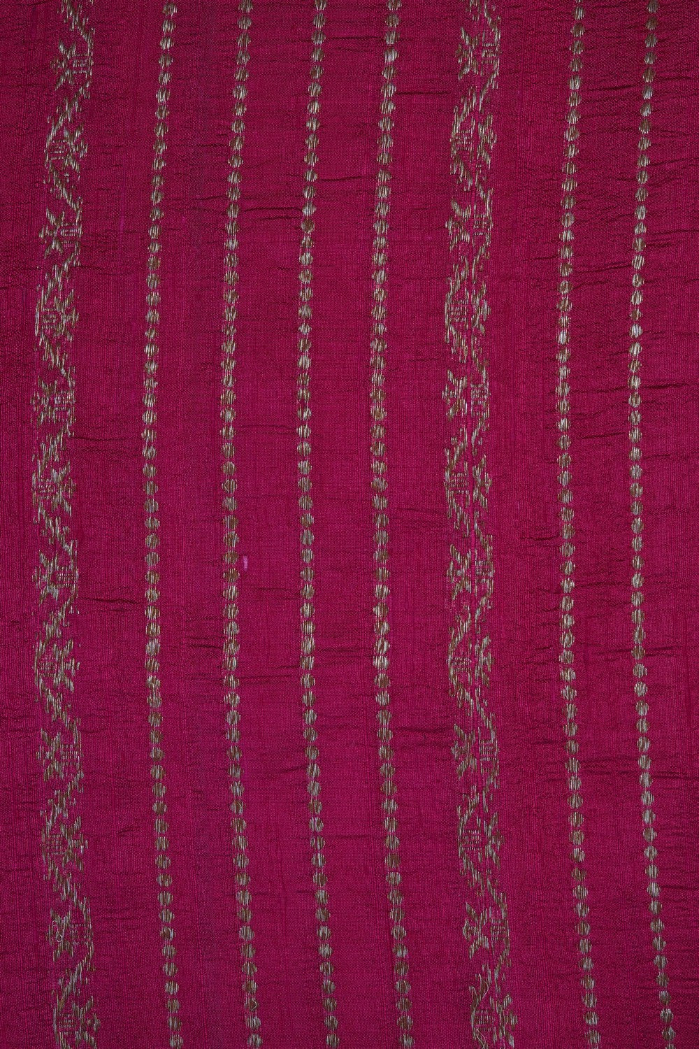 Image of Pink Banarasi Tussar Silk Saree