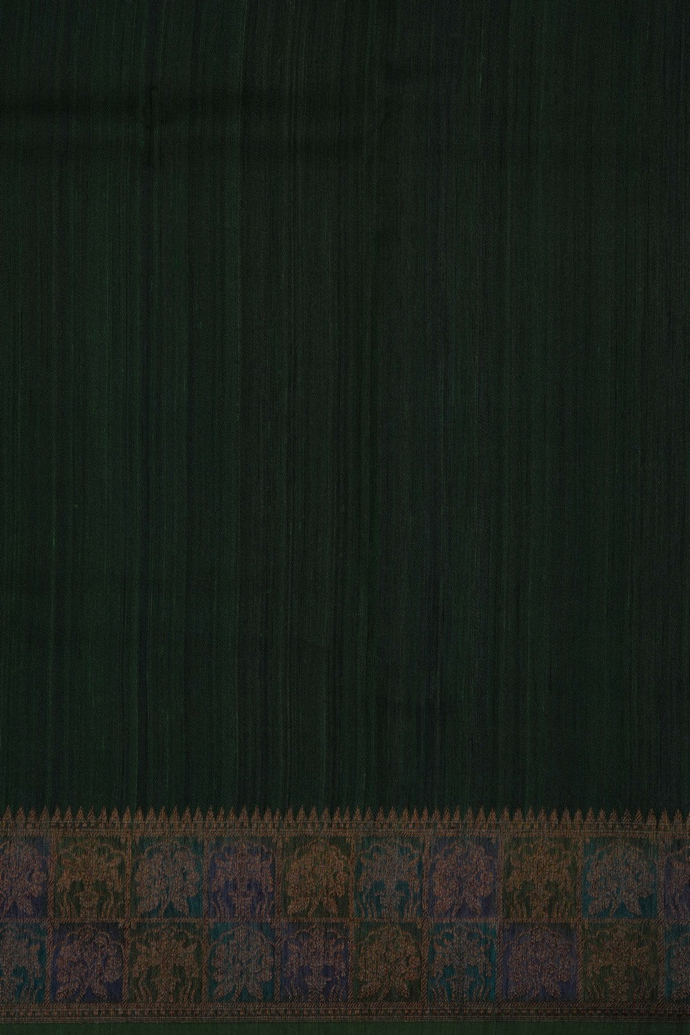 Image of Plum-Pink Banarasi Tussar Silk Saree