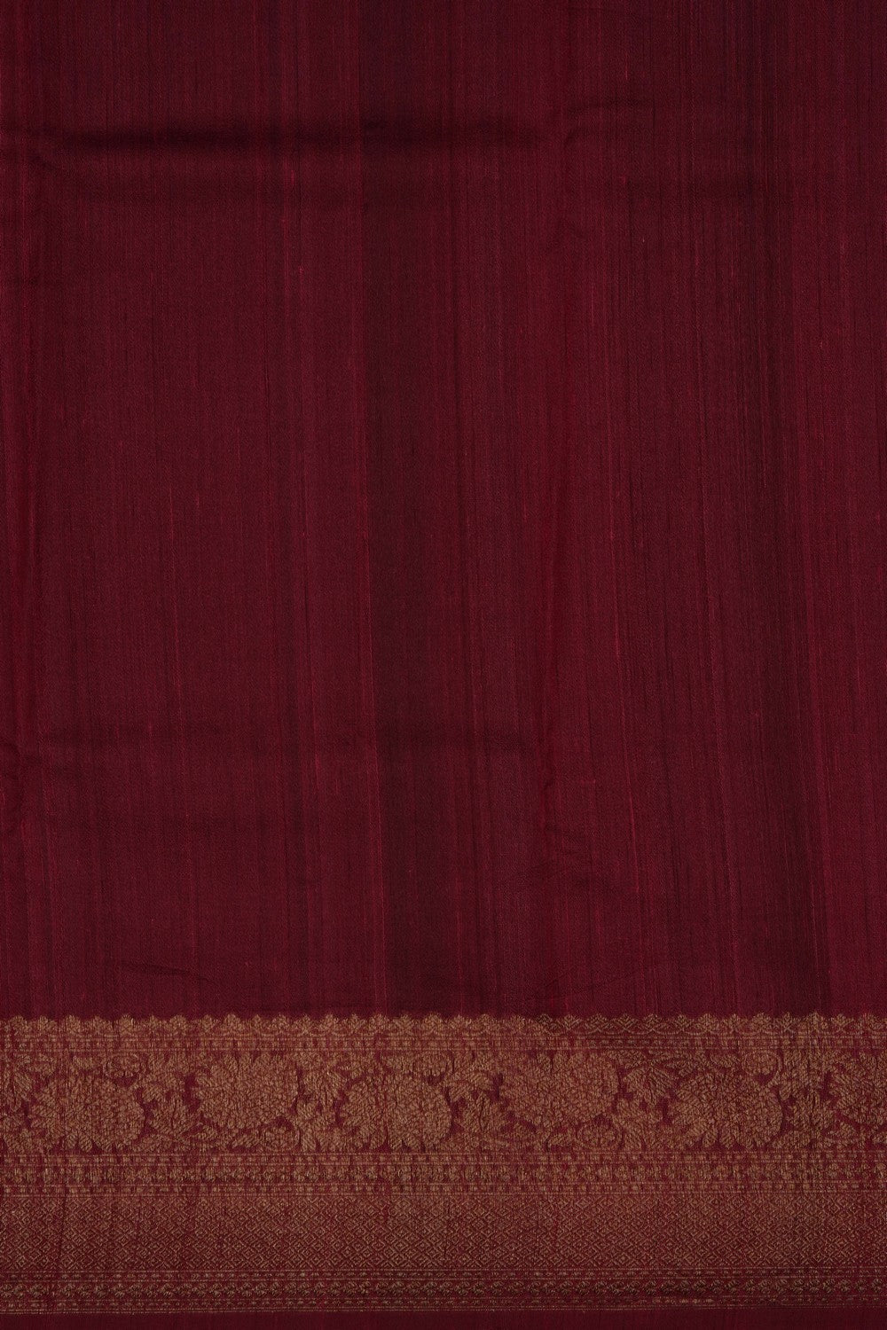 Image of Beige Banarasi Tussar Silk Saree