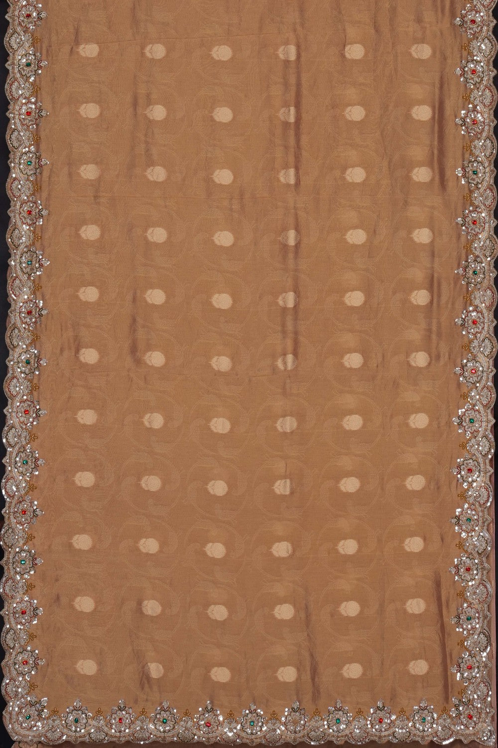 Image of Gold Embroidery Saree