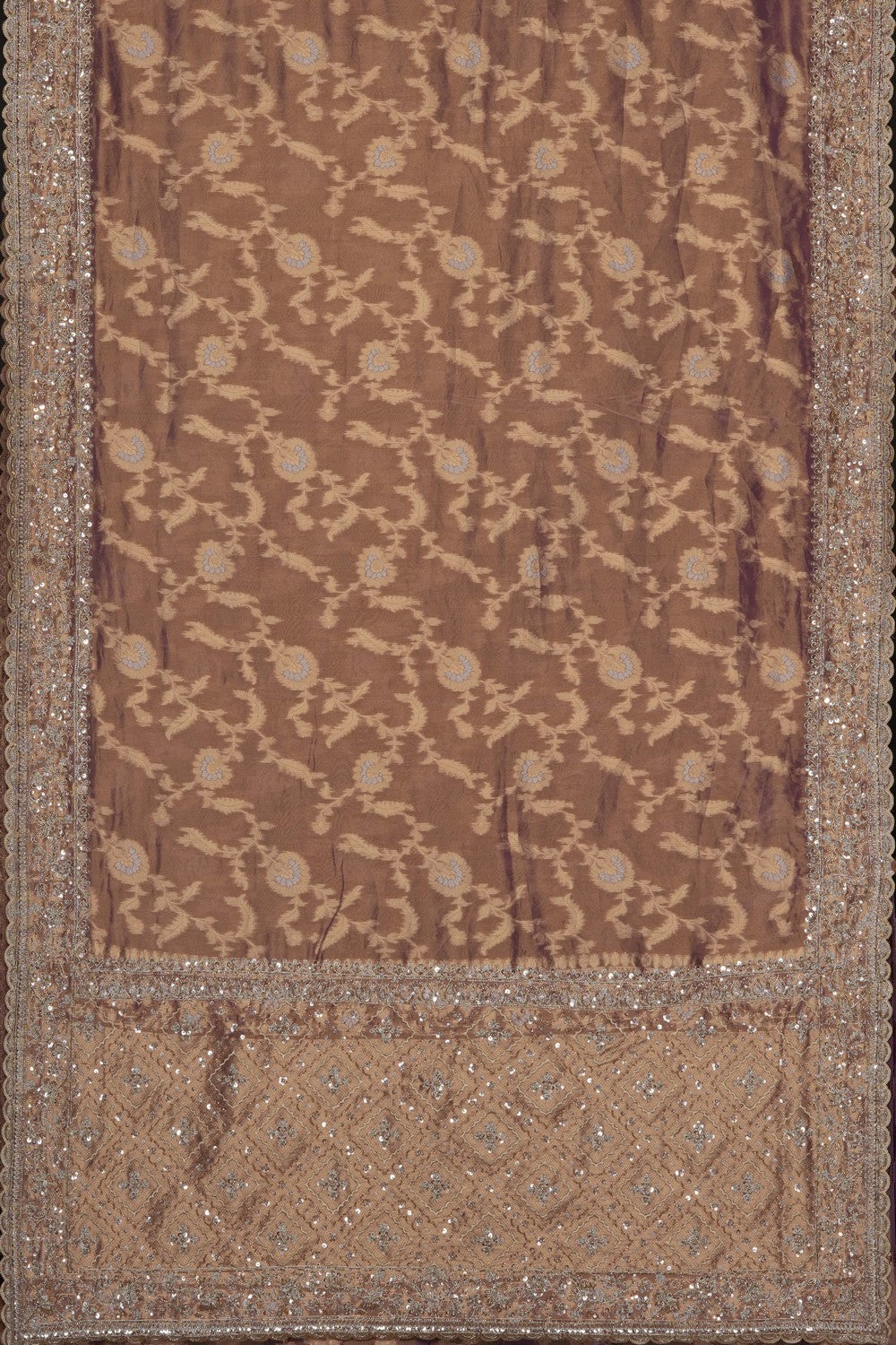 Image of Gold Embroidery Saree