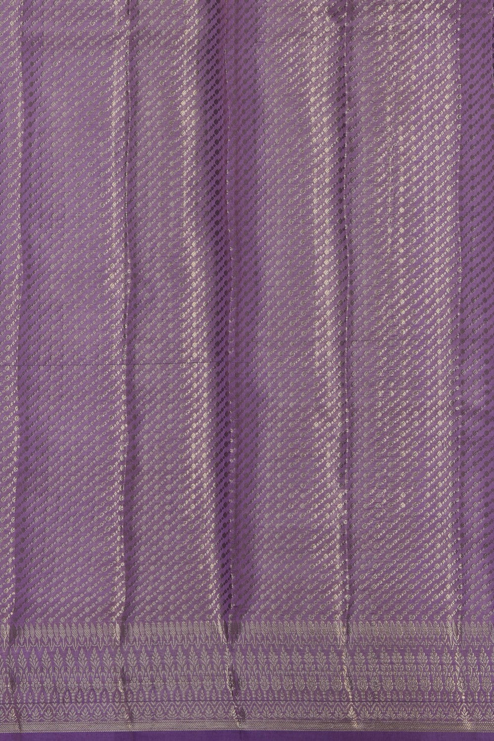 Image of Mauve Purple Banarasi Chiniya Silk Saree