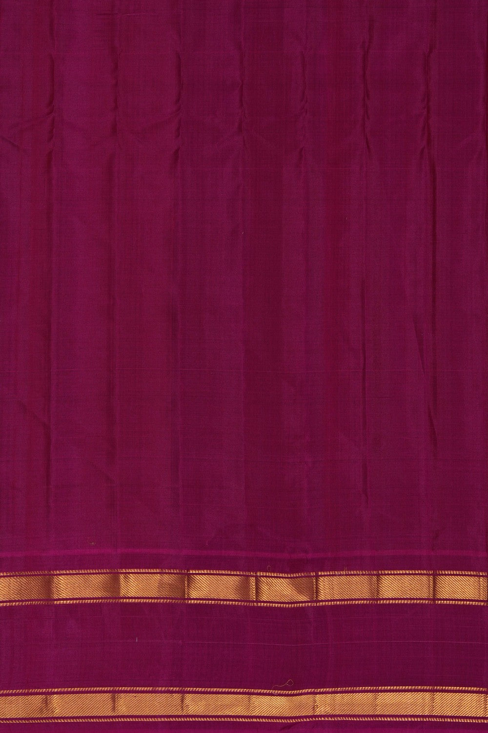 Image of Green Gadwal Silk-Cotton Saree