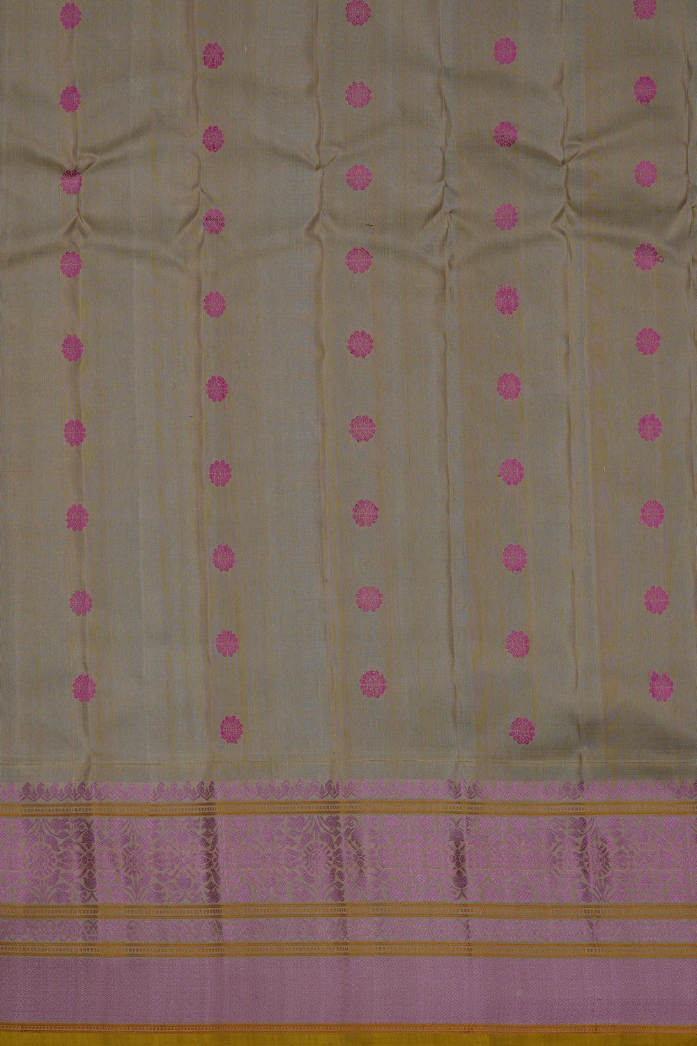 Image of A Pretty Pink Gadwal Silk Saree