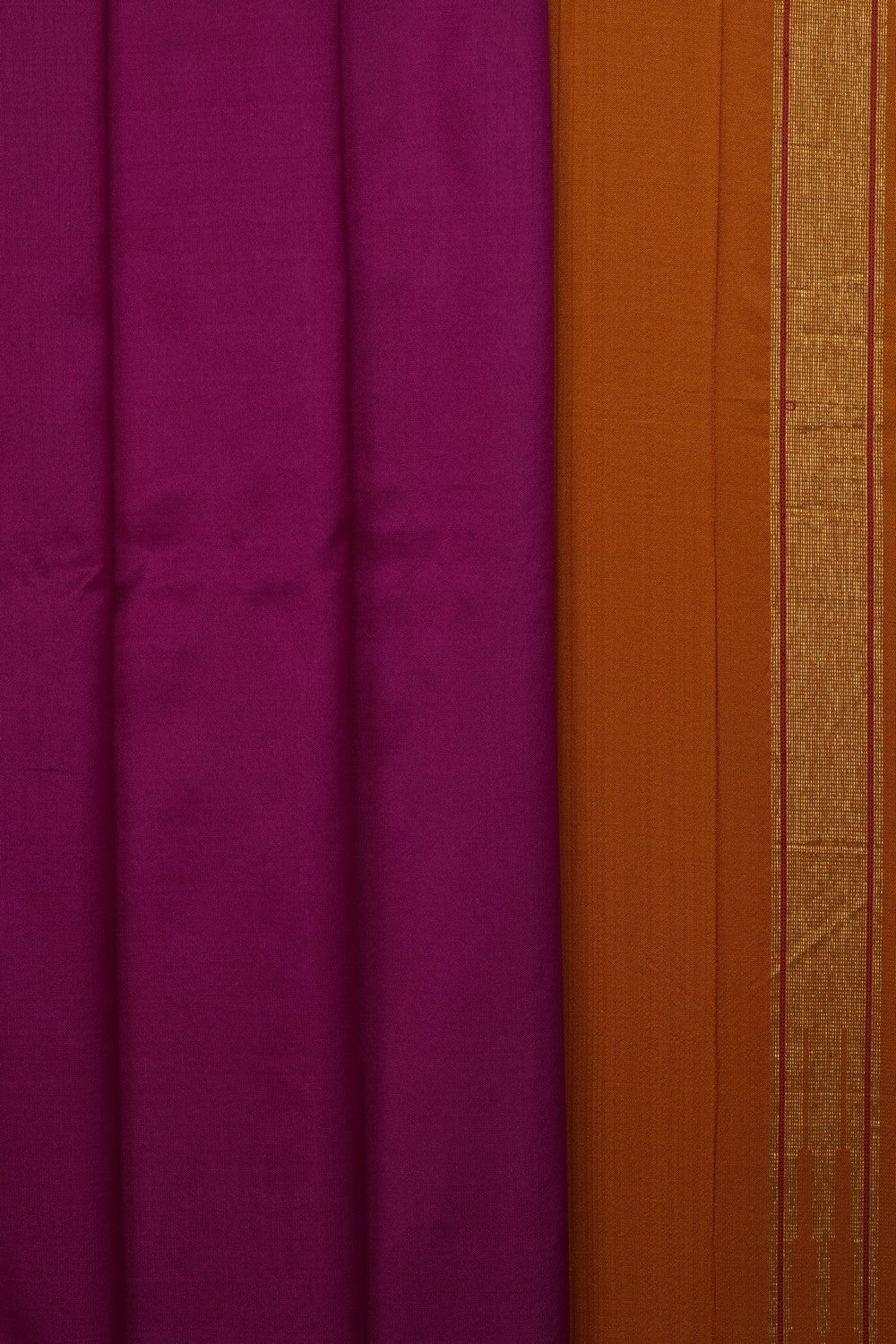 Image of Magenta Narayanpet Silk Saree