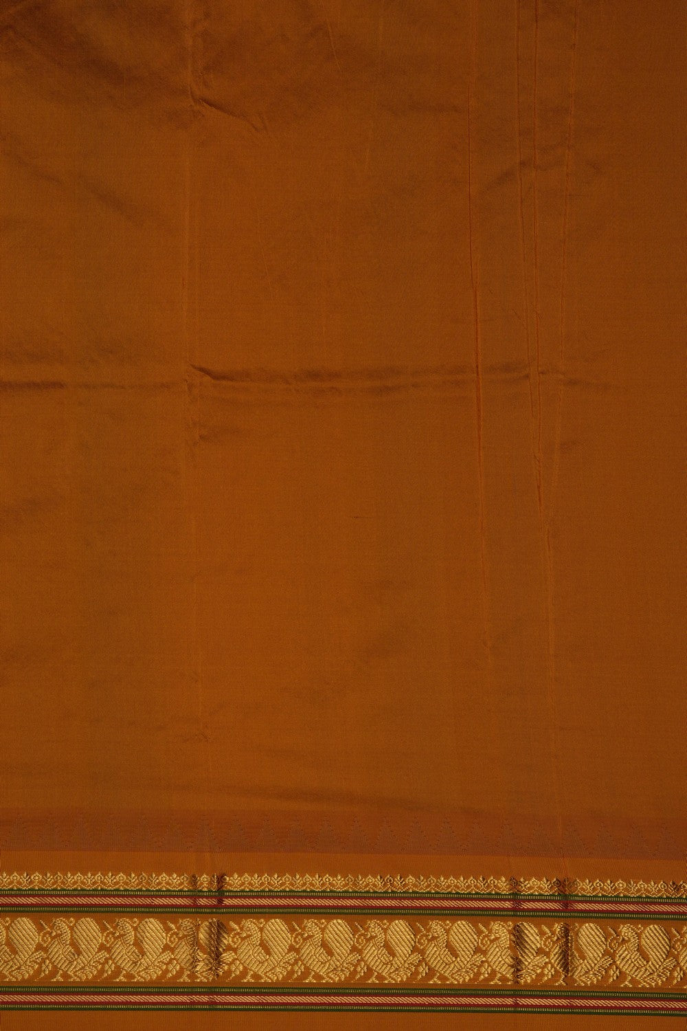 Image of Off-White Narayanpet Silk Saree