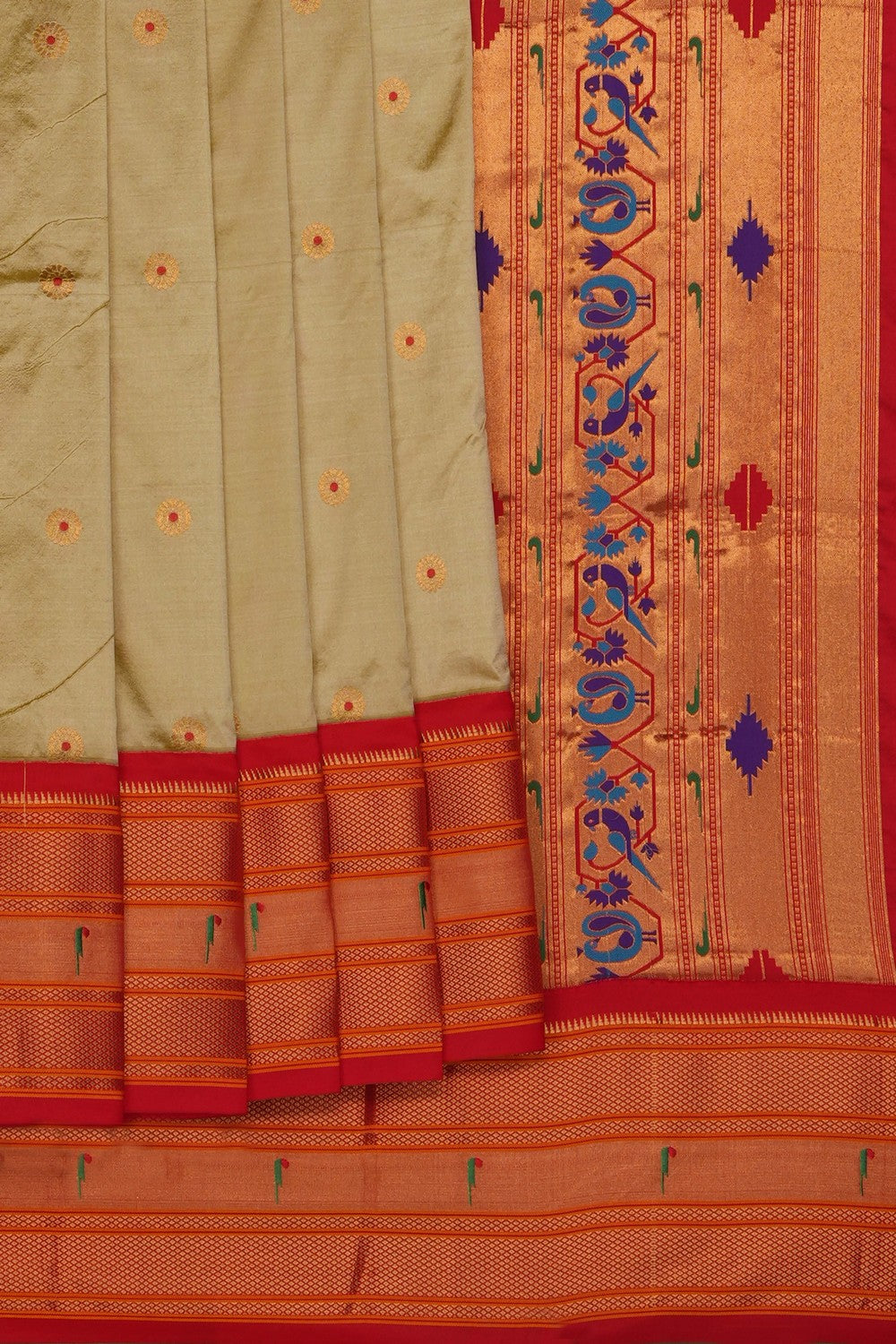 Image of A Paithani Fusion Saree