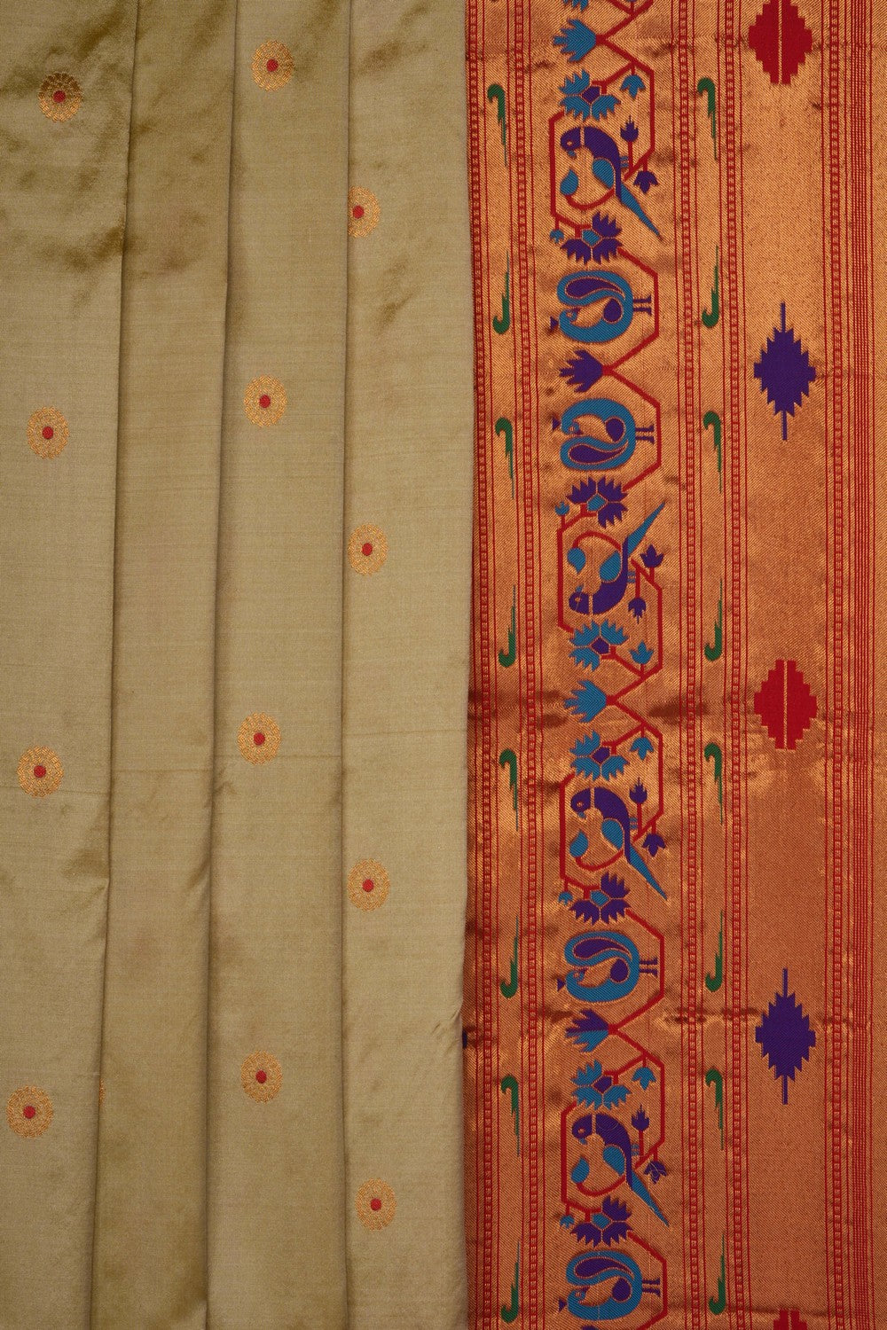 Image of A Paithani Fusion Saree