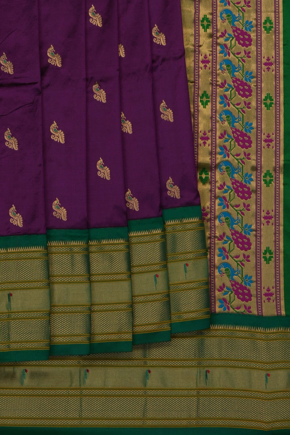Image of A Paithani Fusion Saree