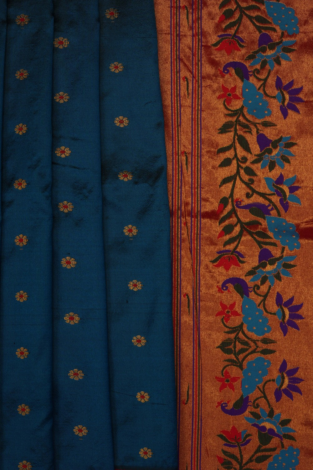 Image of A Paithani Fusion Saree