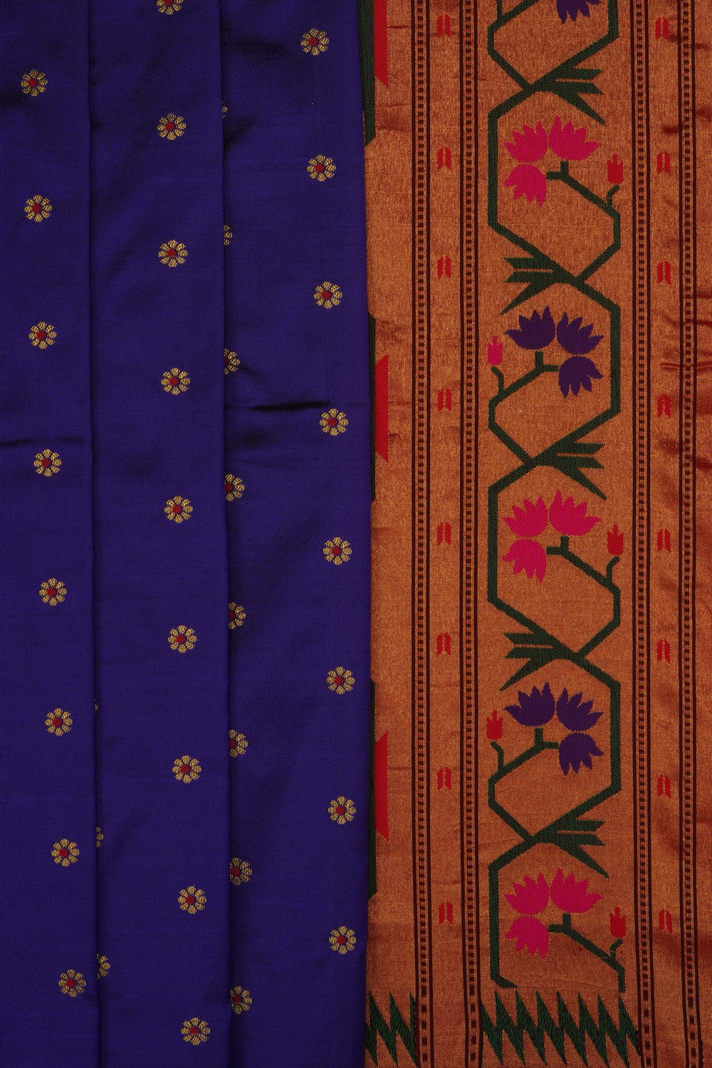 Image of A Paithani Fusion Saree