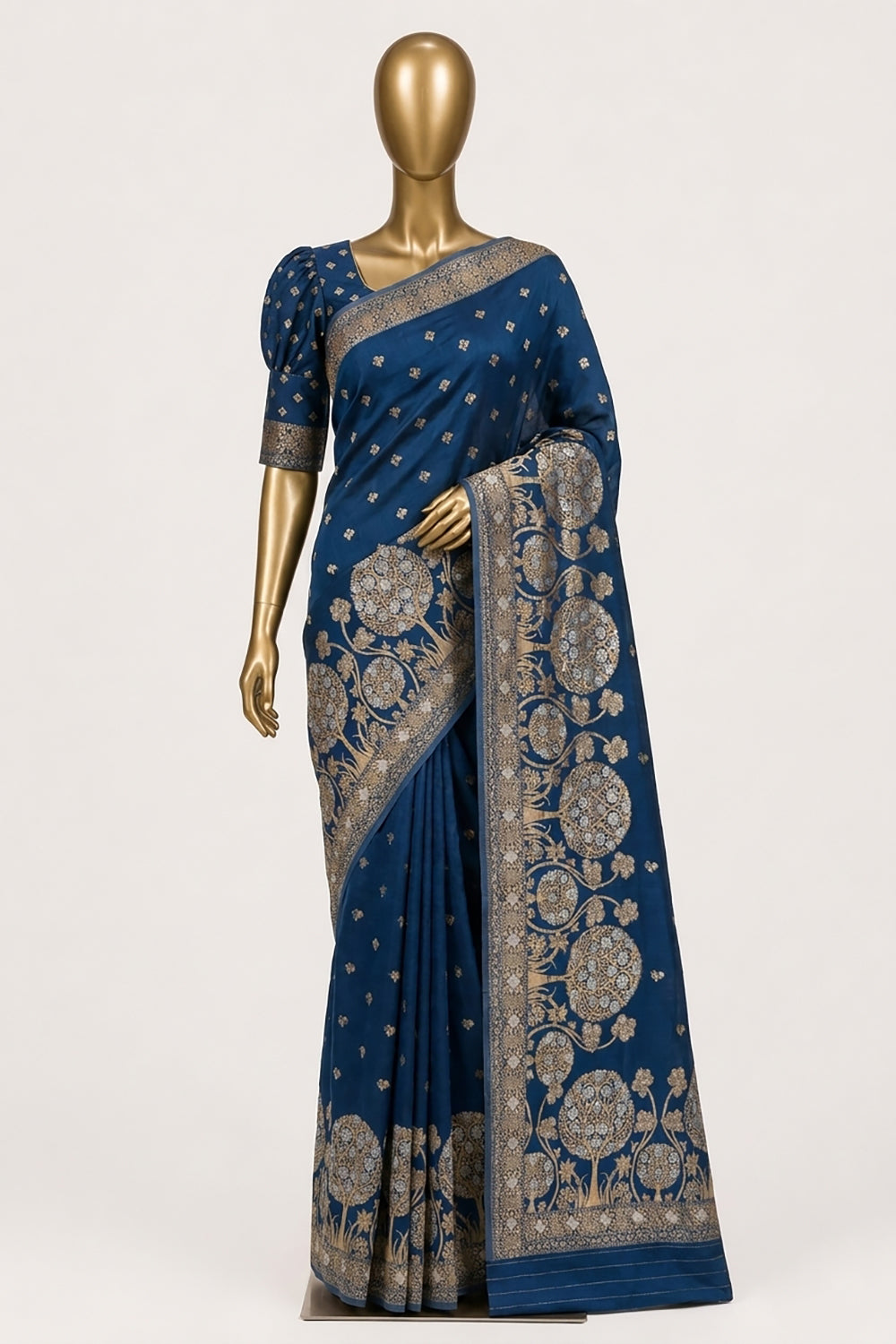 Image of Banarasi Chiniya Silk Saree