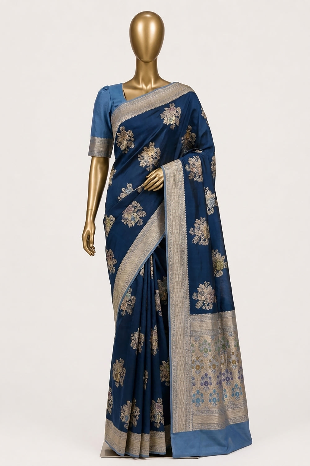 Image of Banarasi Chiniya Silk Saree