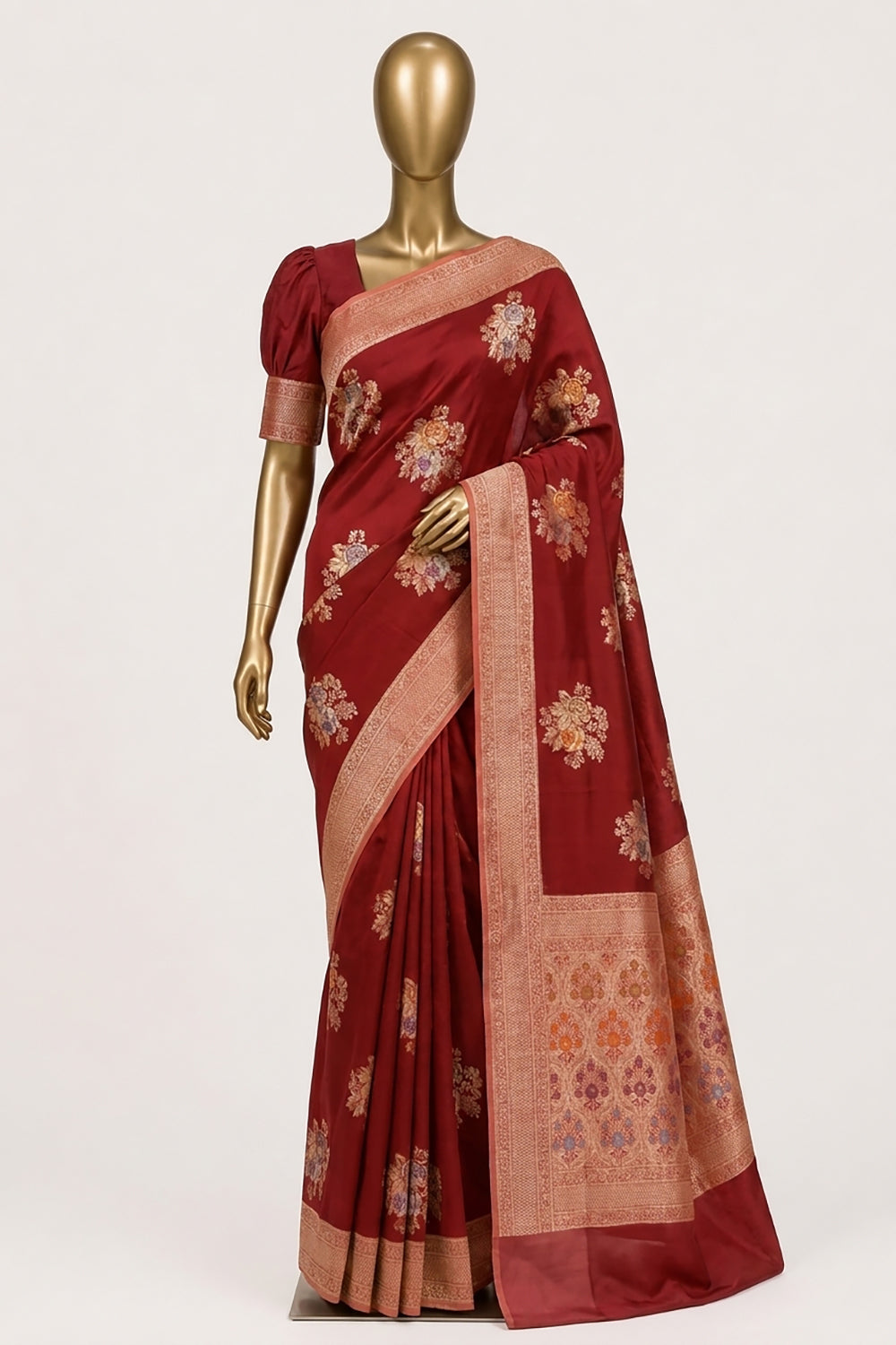 Image of Banarasi Chiniya Silk Saree