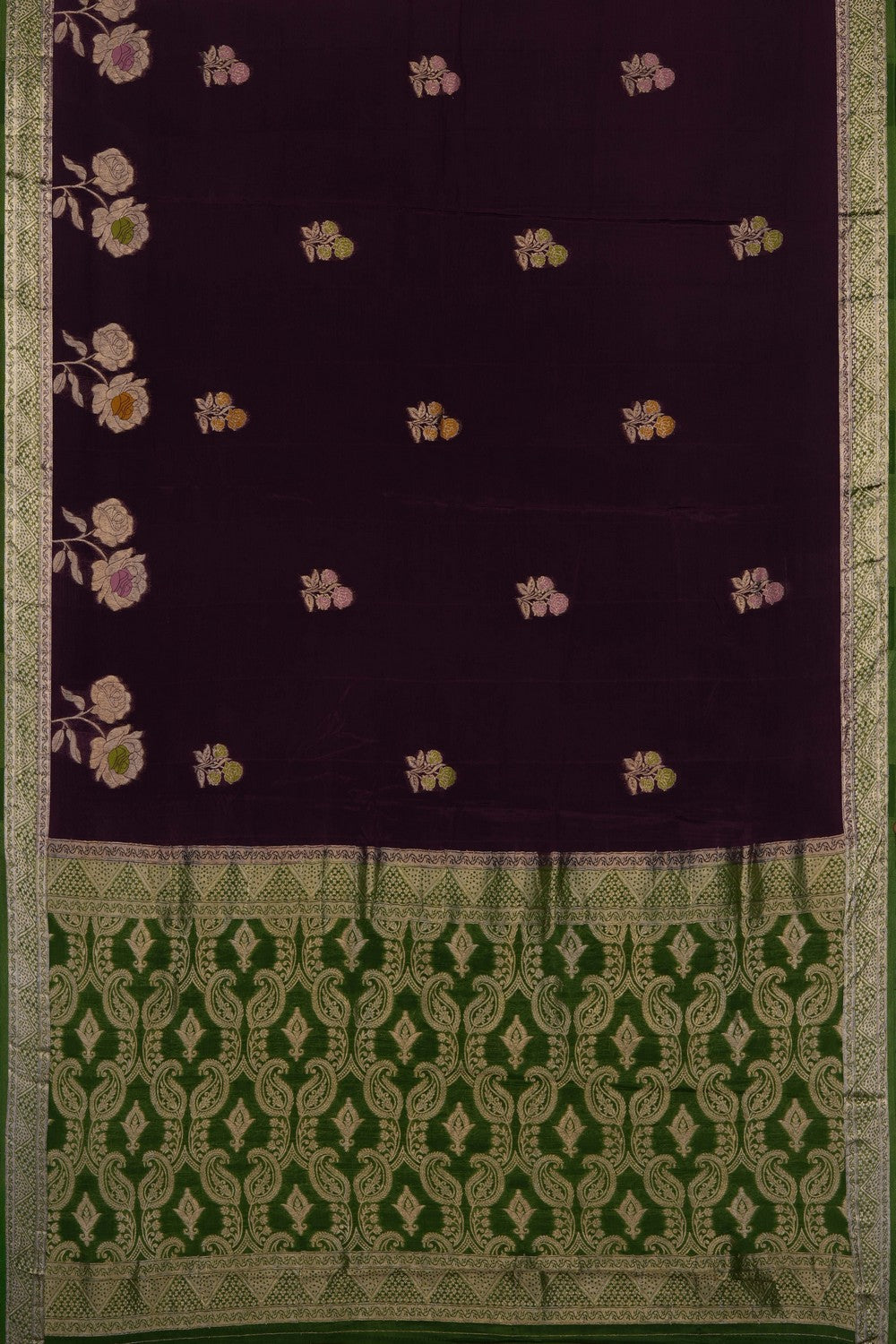 Image of Banarasi Chiniya Silk Saree