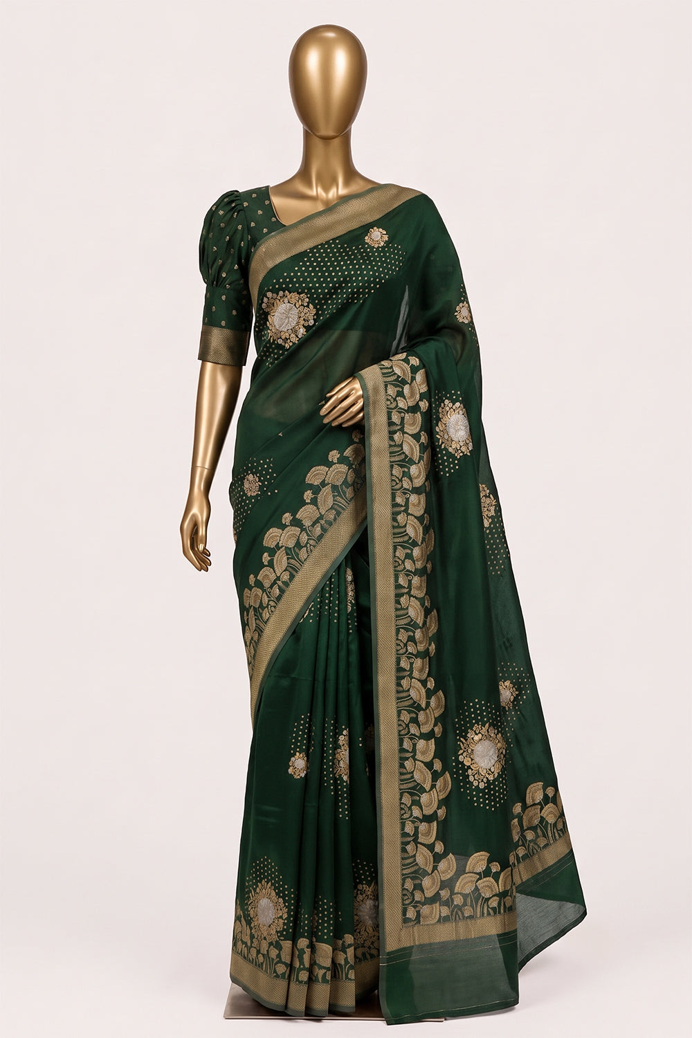 Image of Banarasi Chiniya Silk Saree