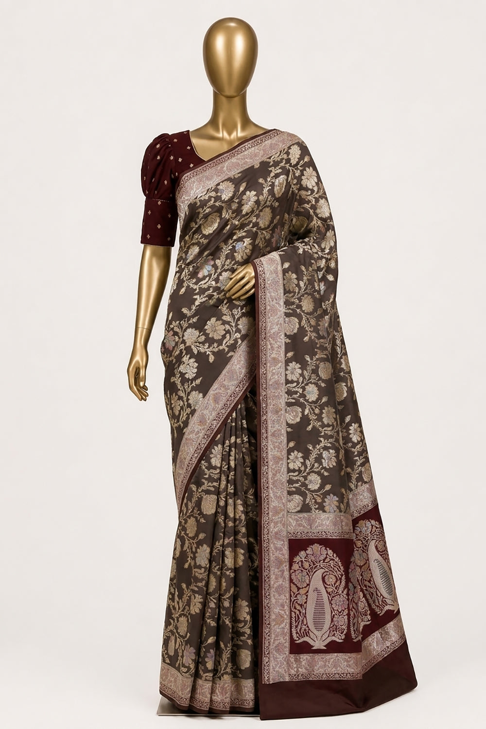 Image of Banarasi Chiniya Saree