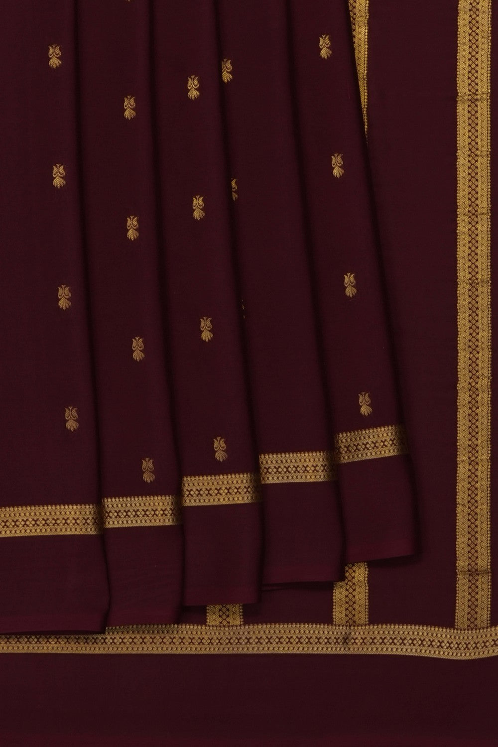Image of Pure Crepe Silk Saree