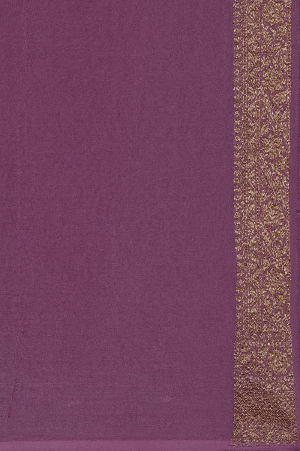 Image of Black Banarasi Georgette Saree