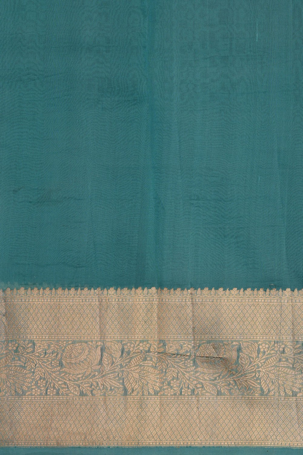 Image of Orange Banarasi Kora Saree