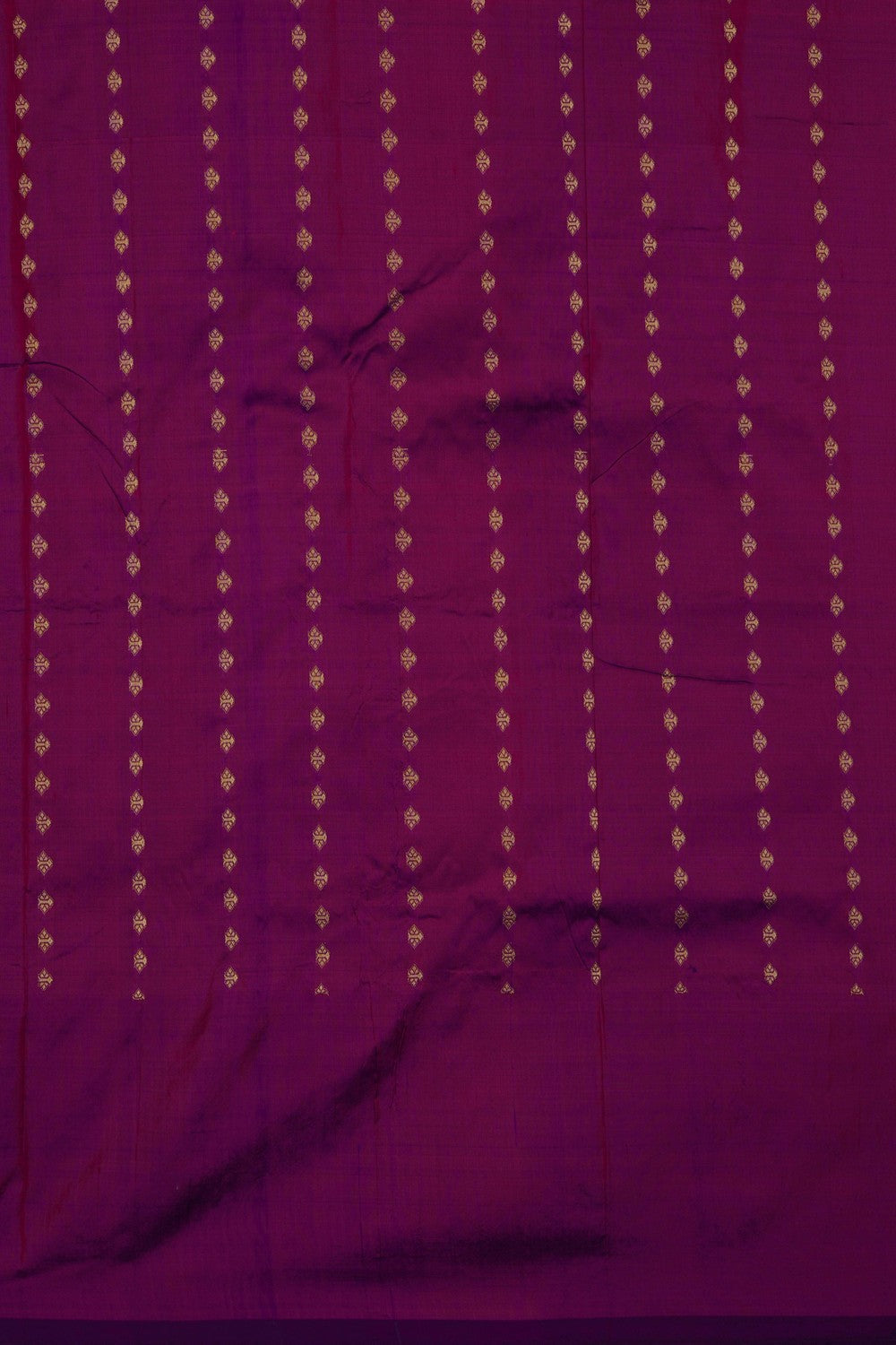 Image of Violet Banarasi Katan Silk Saree