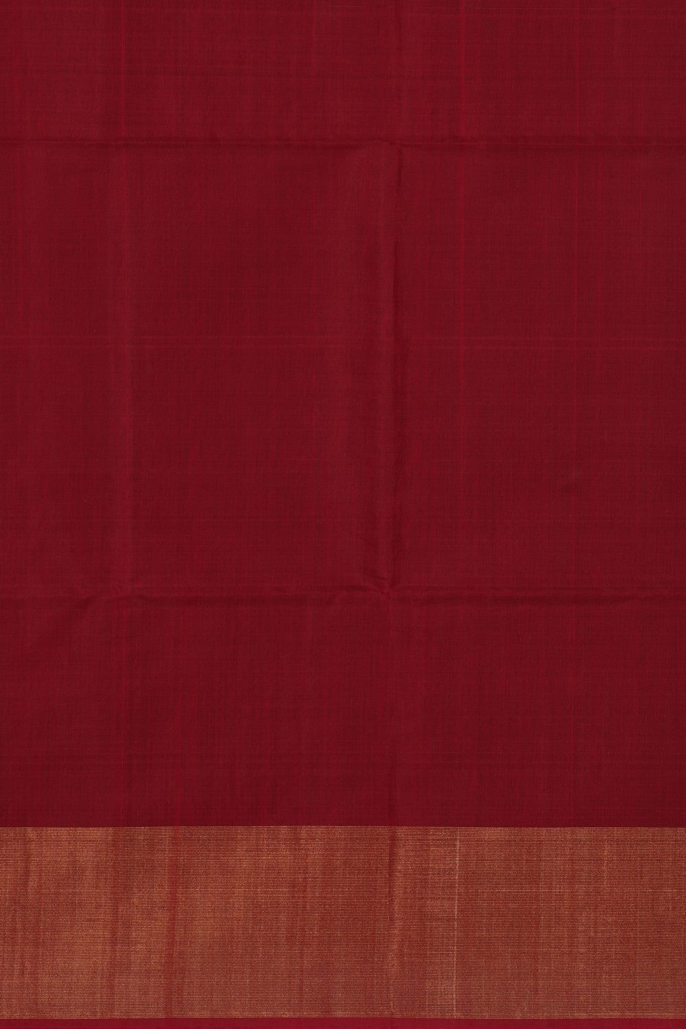 Image of South Silk-Cotton Ikat Fusion Saree