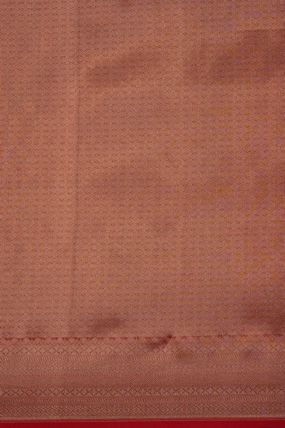 Image of Red Banarasi Kora Saree