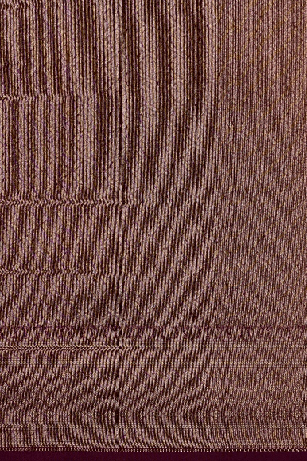 Image of Violet Banarasi Kora Saree