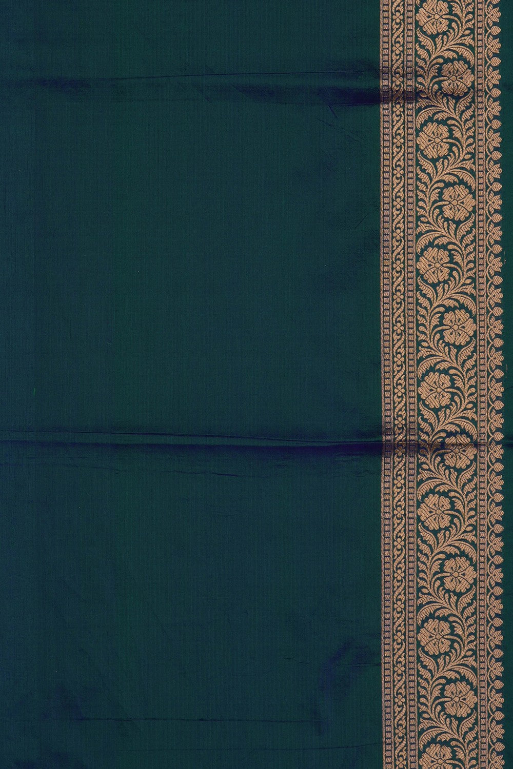 Image of Blue Banarasi Katan Silk Saree