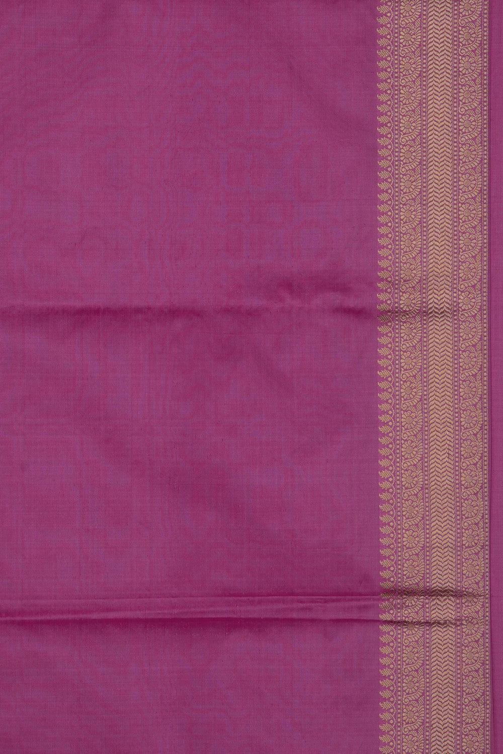 Image of Pink Banarasi Katan Brocade Silk Saree
