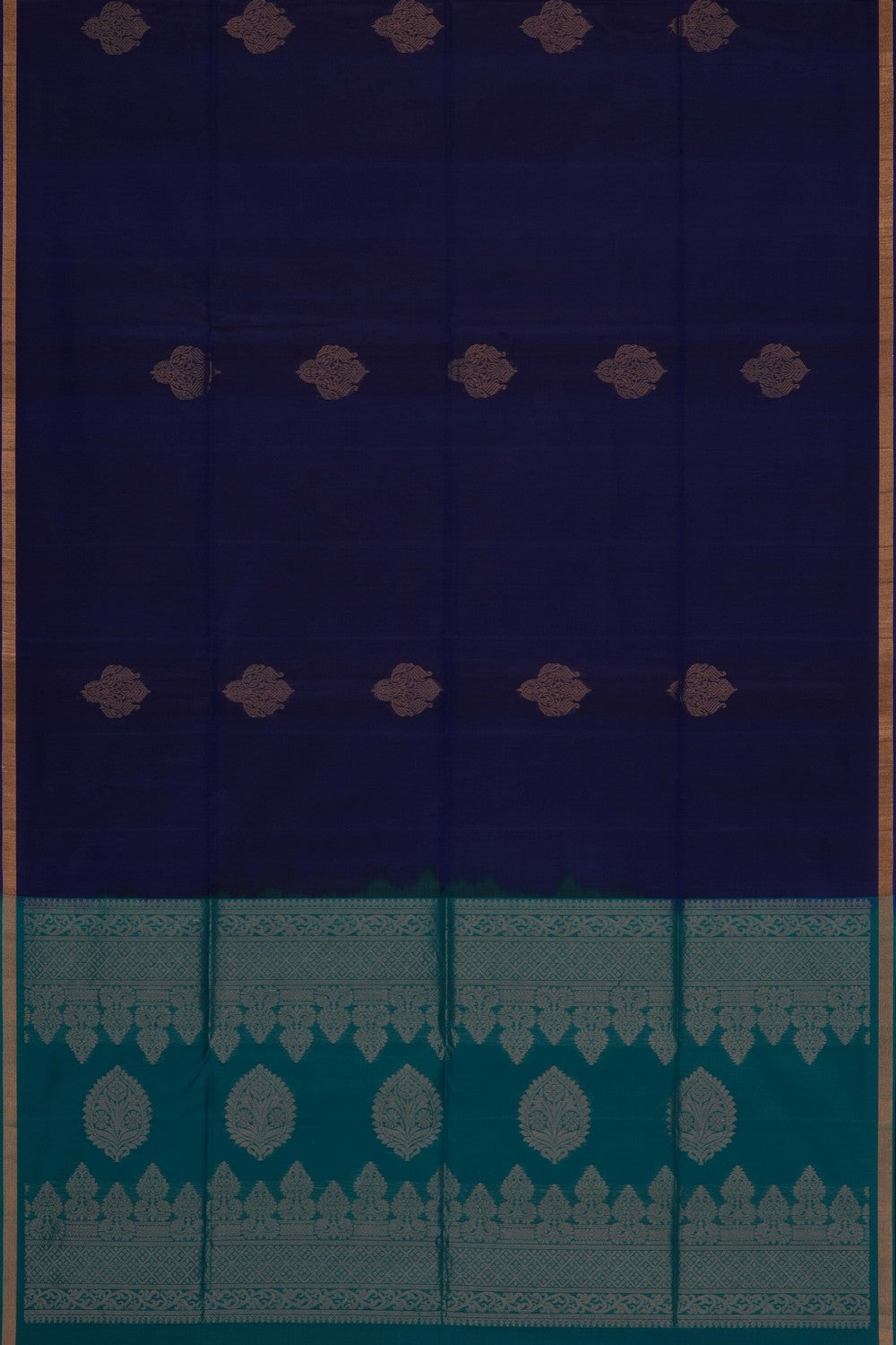 Image of Purple South Silk Cotton Saree
