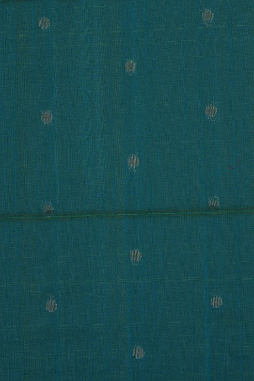 Image of Aqua Green South Silk Cotton Saree
