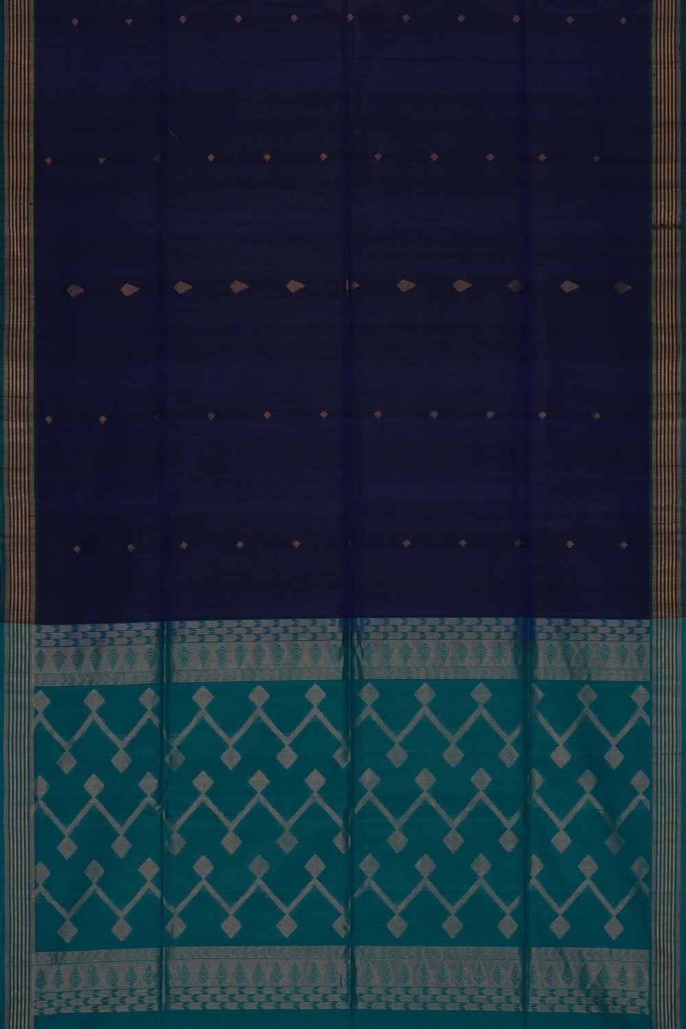 Image of Purple South Silk Cotton Saree