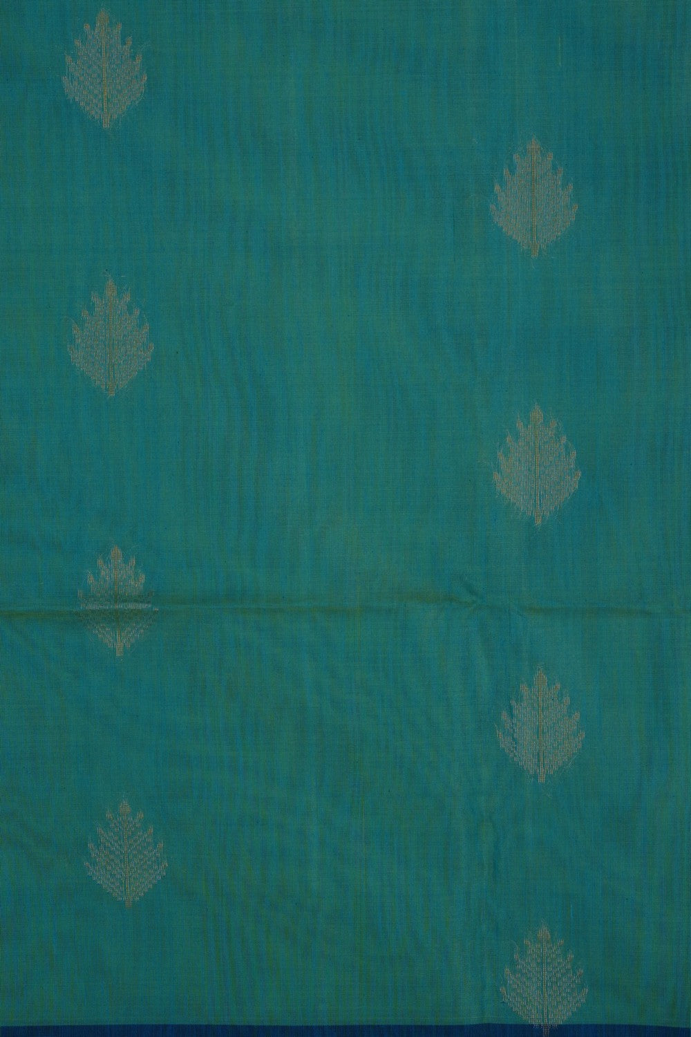 Image of Sea Green South Silk Cotton Saree
