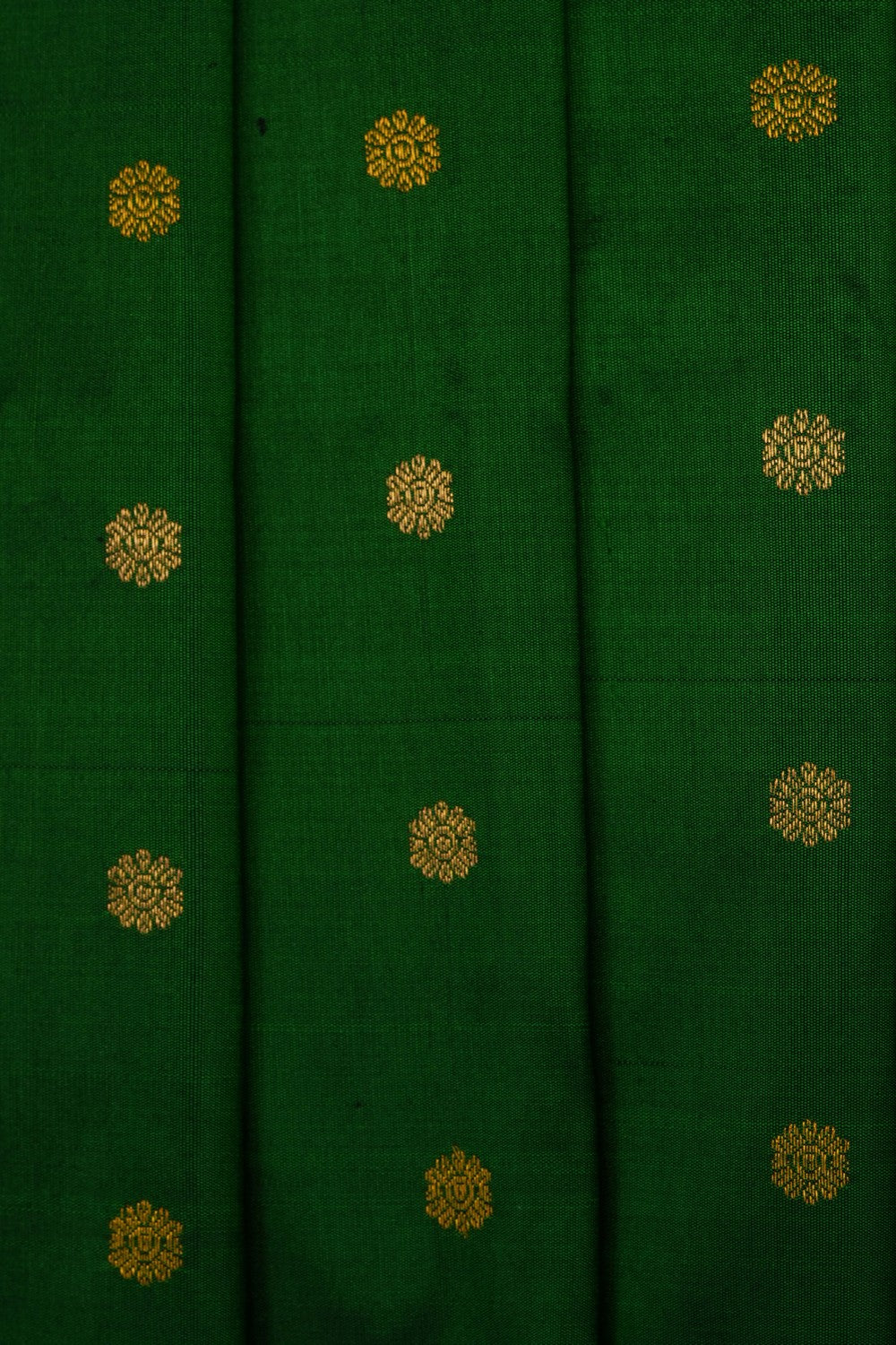 Image of Gadwal Silk Green Saree