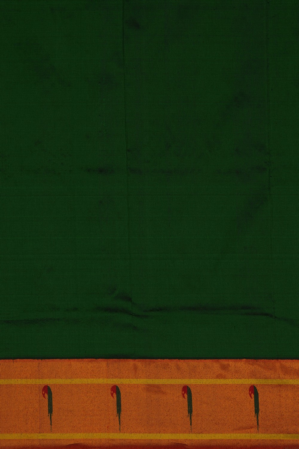 Image of Gadwal Silk Green Saree
