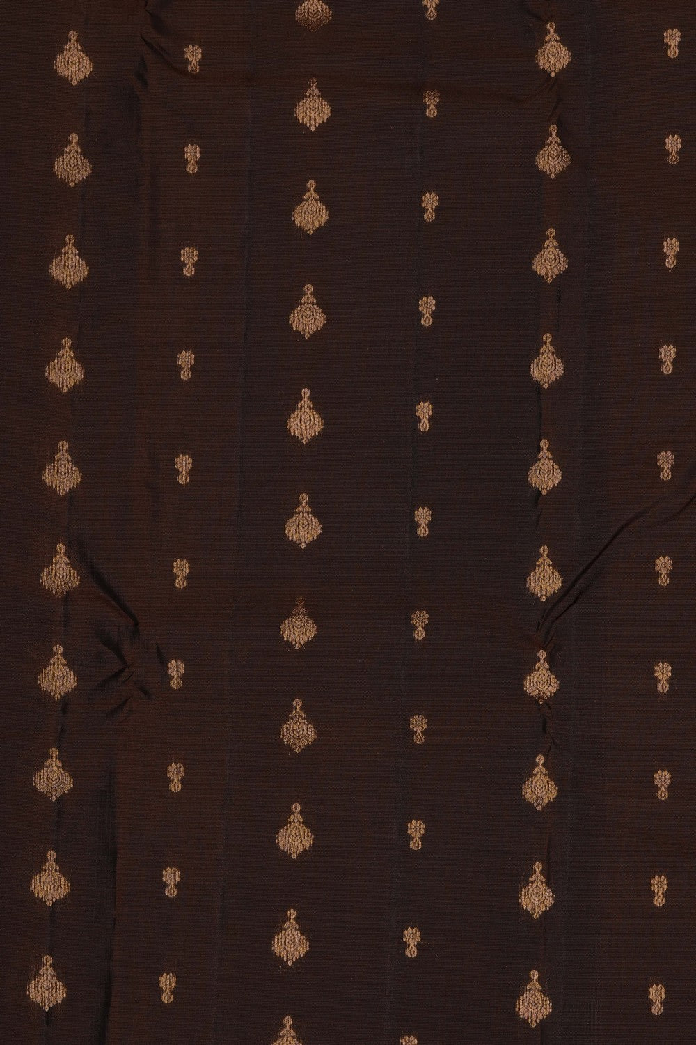 Image of Brown South Silk Saree