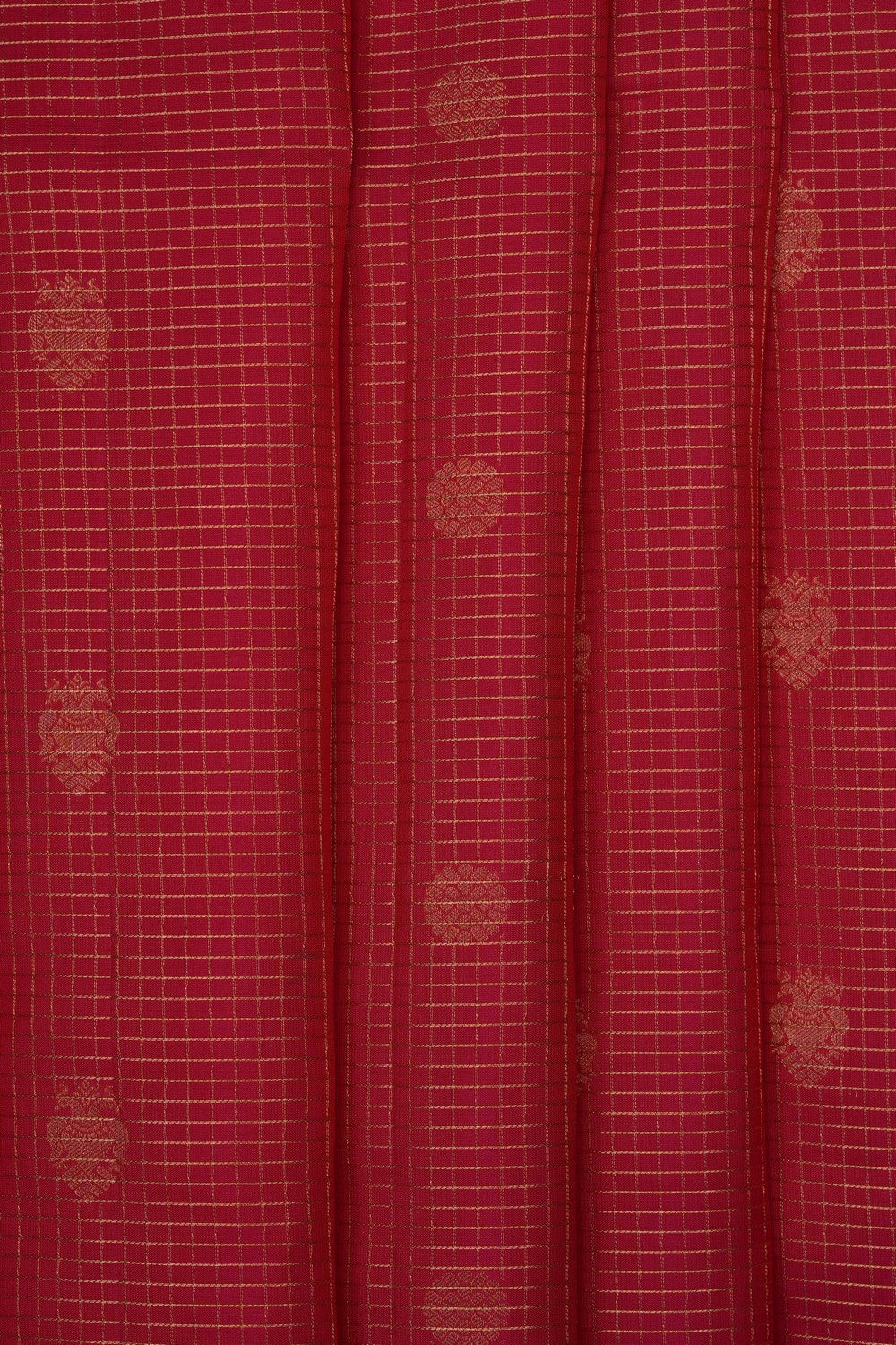 Image of Pink South Silk Kattam Saree