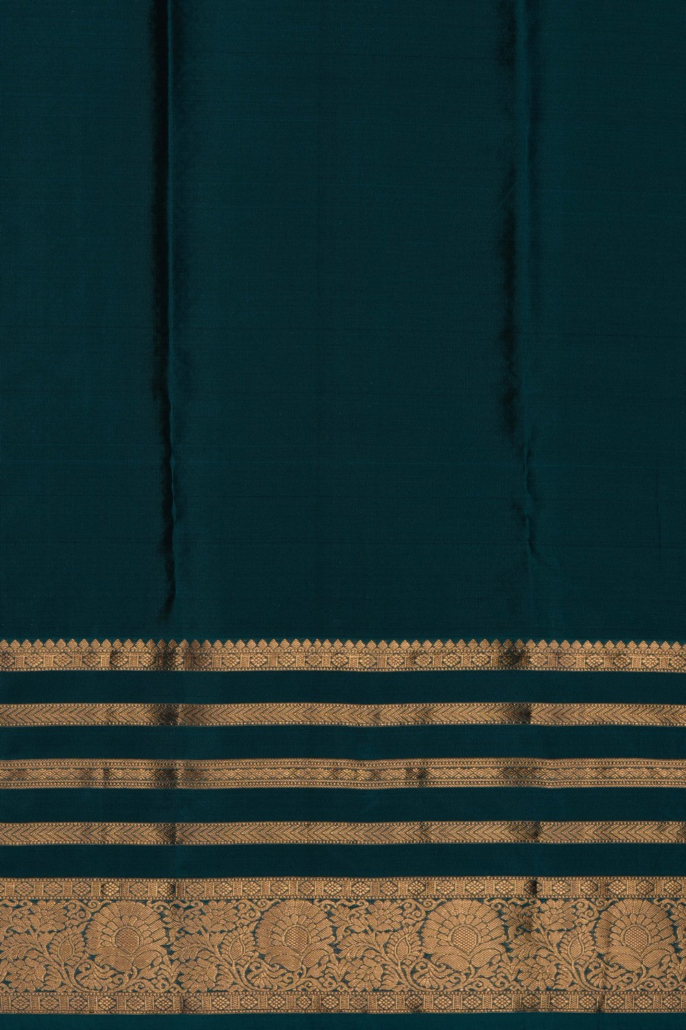 Image of Royal Purple South Silk Kattam Saree