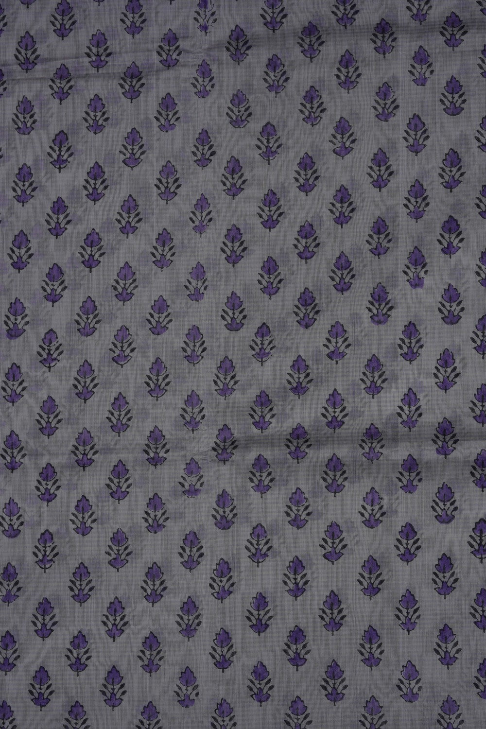 Image of Floral Printed Silk Cotton Saree