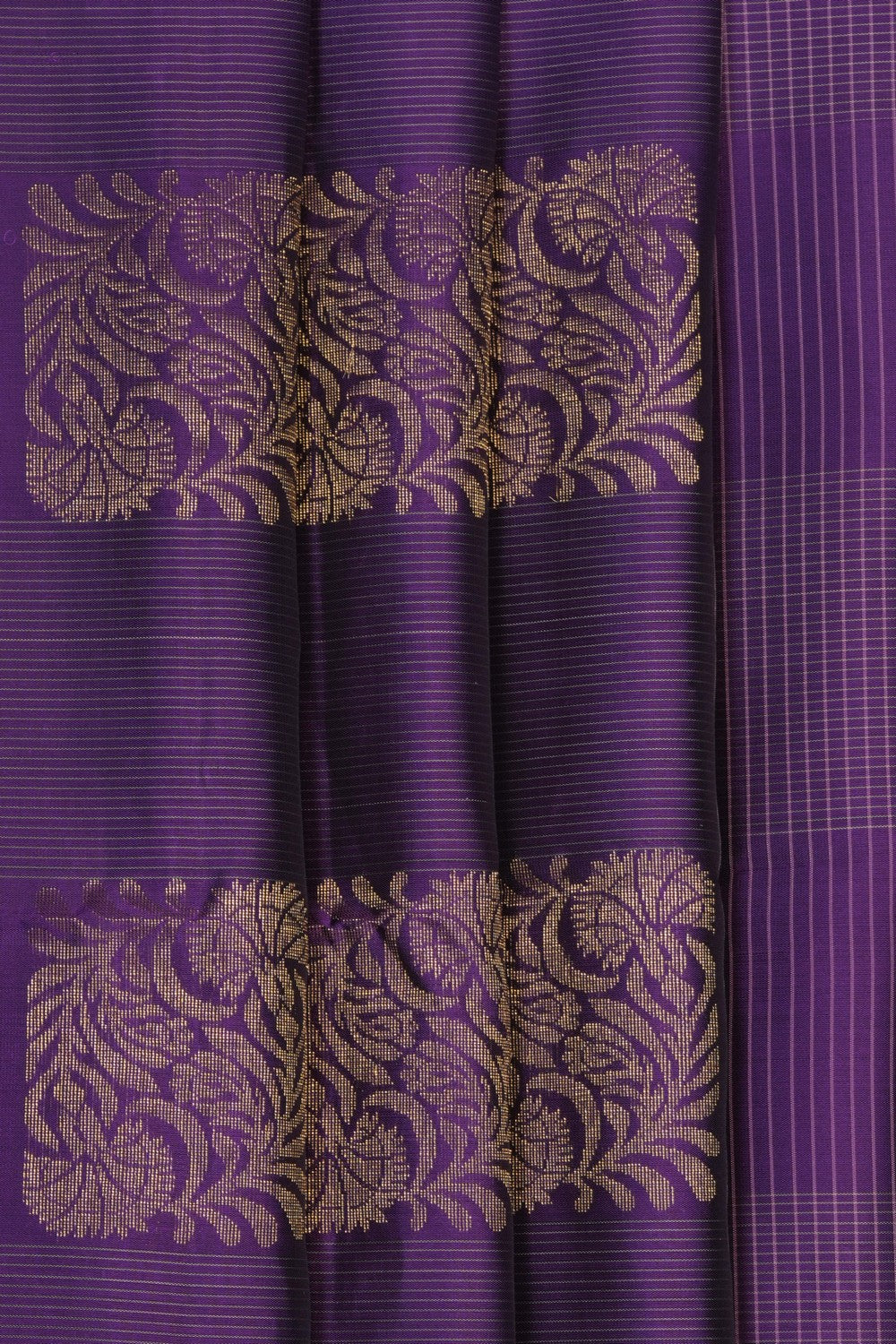 Image of Purple South Silk Saree