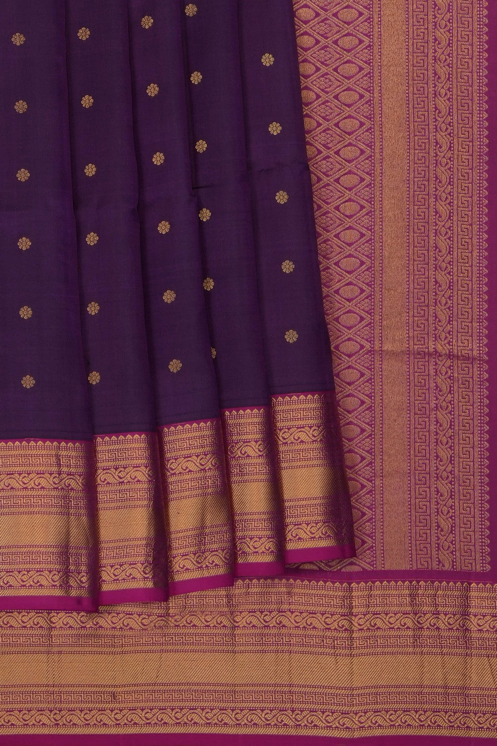 Image of Violet South Silk Saree