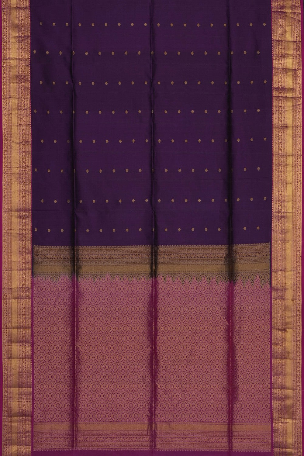 Image of Violet South Silk Saree